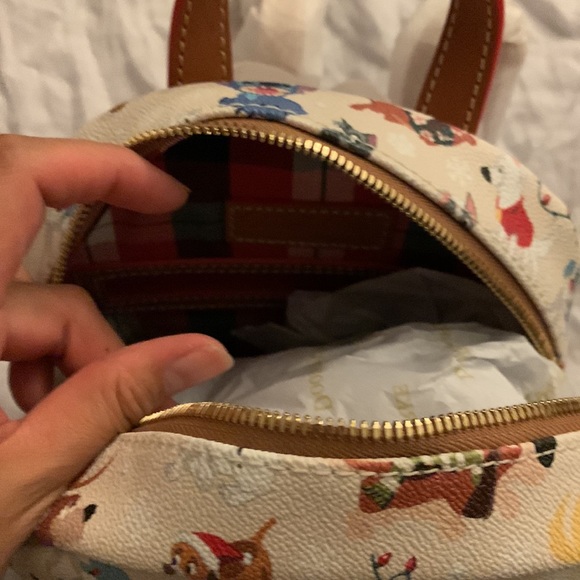 Dooney & Bourke Disney Santa Tails Backpack - Picture 8 of 11